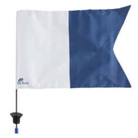 RA Flag & Pole - To Suit 7 Litre (Foam Filled)