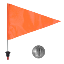 RA Flag & Weight - Flash Float